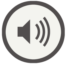 Icono de escucha de audio en cada página